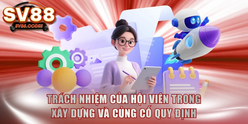 Trách nhiệm của hội viên trong xây dựng và củng cố quy định